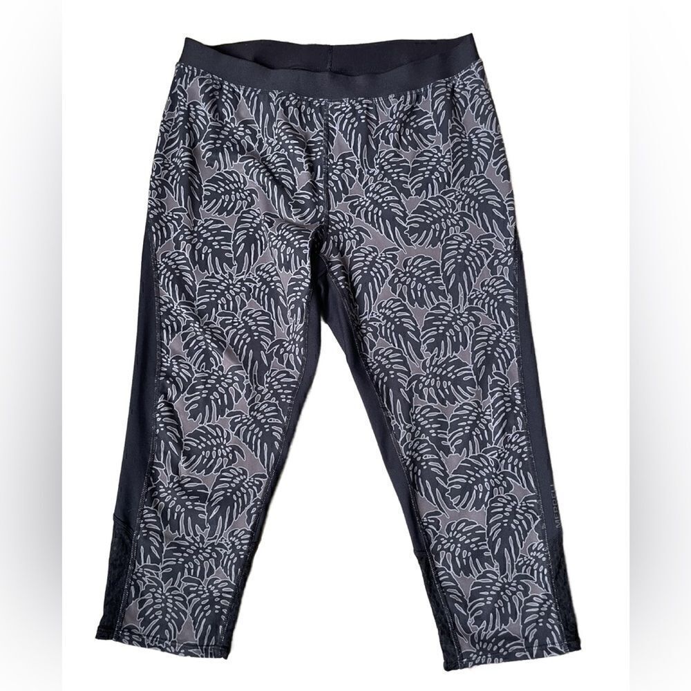 Merrell Women’s Black & Gray “Mystique” Capris w/Mesh & Pocket (Size: Large) - Picture 10 of 11